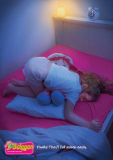 Balagan: Finally! They'll fall asleep easily. 19.59