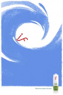 IF Coconut Water: A Play of Logo, 8