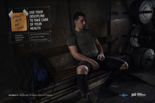 Novo Engenho Comunicação: Blue Motivation - bodybuilder