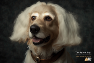 RES PET: Einstein Dog.