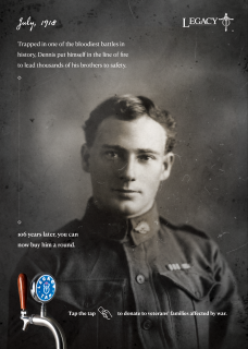 Legacy: Legacy Tap - Veteran Poster - Dennis