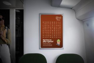 Virgin Media: Break free from the commute 'Word Find'
